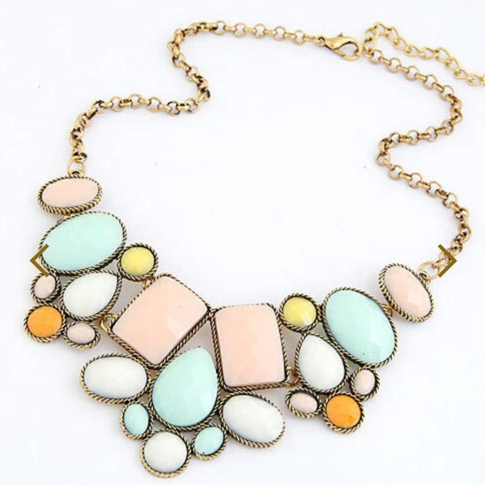 Pastel Multi Color Necklace